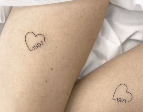 Aunt Tattoo, Matching Cousin Tattoos, Mommy Daughter Tattoos, Grandparents Tattoo, Grandma Tattoos, Partner Tattoos, Cousin Tattoos, Maching Tattoos, Cute Matching Tattoos