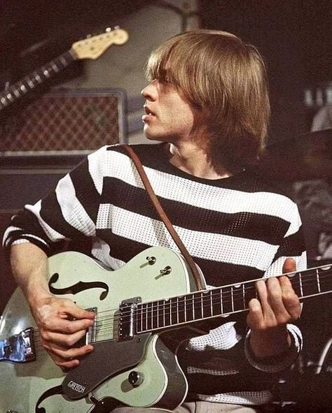 Brian Jones Rolling Stones, Rollin Stones, Brian Jones, Rock And Roll Bands, Guitar Players, Keith Richards, Jim Morrison, Mick Jagger, Rock Legends