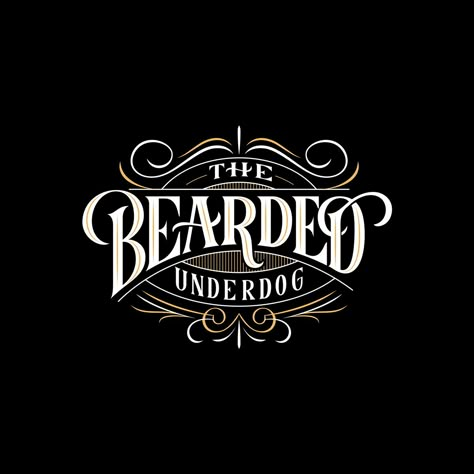 Masculine Lettering, Hand Lettering Logo Design, Victorian Lettering, Typography Hand Lettering, Logo Design Inspiration Vintage, Hand Lettering Logo, Agency Logo, Retro Logo Design, Vintage Logos