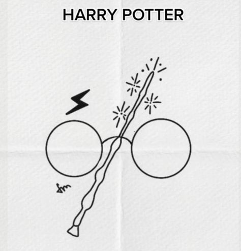 Harry Potter Line Drawing, Line Art Harry Potter, Harry Potter Line Art, Minimalist Tatoos, Harry Potter Lines, Craft Fair Ideas To Sell, Magic Decor, Stitch Painting, Canvas Embroidery