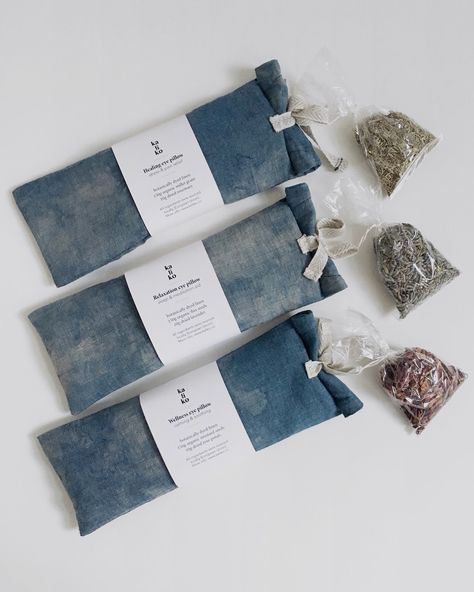 Bath Salts Diy Recipes, Linen Gifts, Indigo Dye Techniques, Bath Salts Diy, December 3rd, Eye Pillow, Crafts For Seniors, Spa Day At Home, Sustainable Textiles