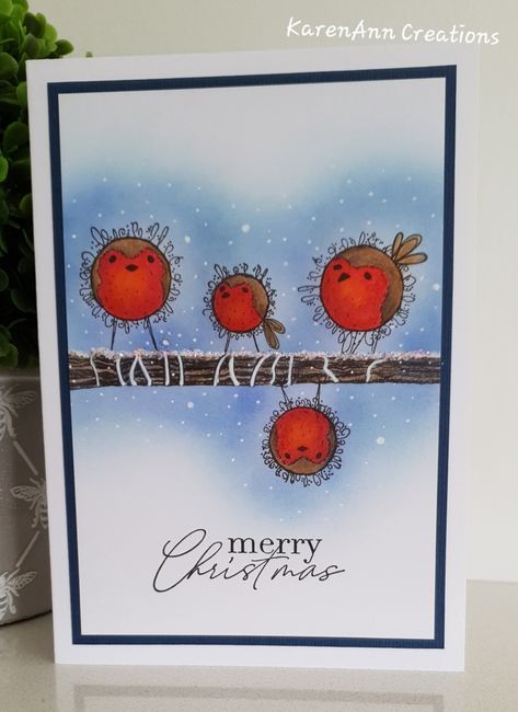 Woodware Christmas Cards, Christmas Card Design, Bird Cards, Penny Black, Christmas Paintings, Christmas Cards Handmade, Christmas Snowman, Tis The Season, Xmas Cards