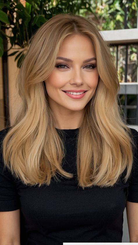 Discover the stunning versatility of honey blonde hair in our latest blog post Explore how this beautiful shade can complement various styles from bright radiant looks to darker more mysterious tones Whether you're seeking inspiration for short curly hairstyles or elegant braids this guide has it all We delve into honey blonde balayage techniques that bring out your hair's natural beauty while providing aesthetic vibes suitable for any occasion Join us for light and airy insp Balayage On Blonde Hair Natural, Straight Honey Blonde Hair, Honey Blonde Hair Inspiration, Short Honey Blonde Hair, Soft Honey Blonde, Darker Blonde Hair, Grown Out Blonde, Milk Honey Hair, Honey Blonde Hair Ideas