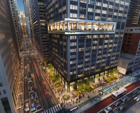 In downtown Chicago, office conversions are being used to create affordable housing. Check out this good read "New Life for LaSalle" in the Architect's Newspaper https://www.archpaper.com/2023/06/in-downtown-chicago-office-conversions-are-being-used-to-create-affordable-housing/ #multifamily #apartments #officeconversion #interiordesign #dianamosherassociates Office Building Exterior, Office Tower, Chicago Architecture, Washington Street, Rooftop Pool, Downtown Chicago, Business District, Bank Of America, Building Exterior