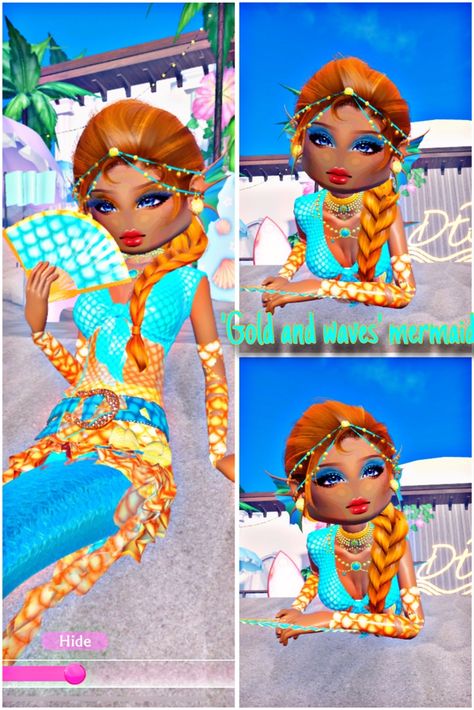 Roblox Theme, Duo Dress, Roblox Fashion, Everskies Fits, Outfits Roblox, Dti Fits, Dti Ideas, Mermaid Outfit, Fashion Themes