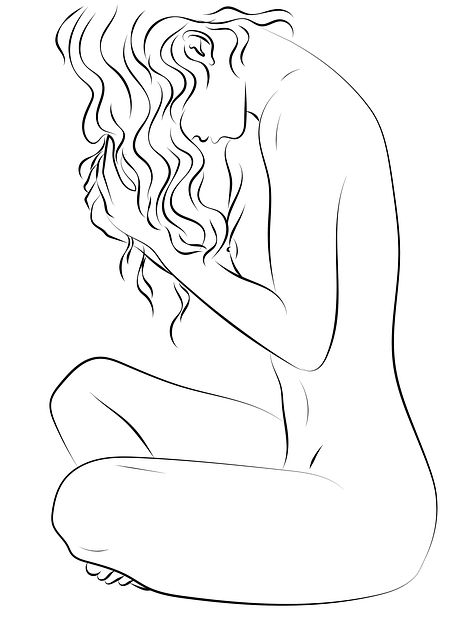 Body Image Art, Silhouette Drawing, Sketch Tattoo Design, Line Art Design, Outline Drawings, Drawing Images, Woman Drawing, Art Drawings Sketches Simple, Line Art Drawings