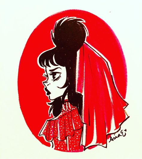 12/31 Lydia ❤️...#asiadraws #beetlejuice #lydia #timburton #winonaryder #inktober #drawlloween #kuretake #copic Beetlejuice Lydia, Lydia Deetz, Beetlejuice, Copic, Hotel, Instagram Post, Hair, Red, Instagram