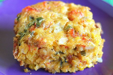 Make an authentic batch of crawfish cornbread to celebrate Mardi Gras. Use frozen crawfish tail meat, Creole seasoning, jalapenos, and cheddar cheese for that Louisiana flavor. Crawfish Cornbread, Crawfish Recipes, Creole Cooking, Cajun Dishes, Cajun Creole Recipes, Mardi Gras Food, Cajun Cooking, Louisiana Recipes, Salad Pasta