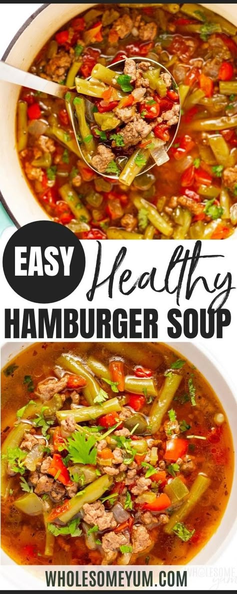 Keto Soups With Hamburger, Keto Hamburger Soup Crock Pot, Keto Soup With Ground Beef, Low Carb Soups And Stews Instant Pot, Hamburger Soup Keto, Low Calorie Hamburger Soup, Healthy Low Carb Soup Recipes, Low Carb Hamburger Soup, Keto Hamburger Soup