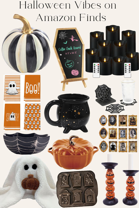 Here are different items found on Amazon to give your home a Halloween vibe, with cute and unique designs. Halloween Amazon Finds, Aesthetic Things To Buy On Amazon, Aesthetic Things To Buy, Things To Buy On Amazon, Halloween Vibes, Aesthetic Things, Best Amazon, Found On Amazon, Amazon Finds