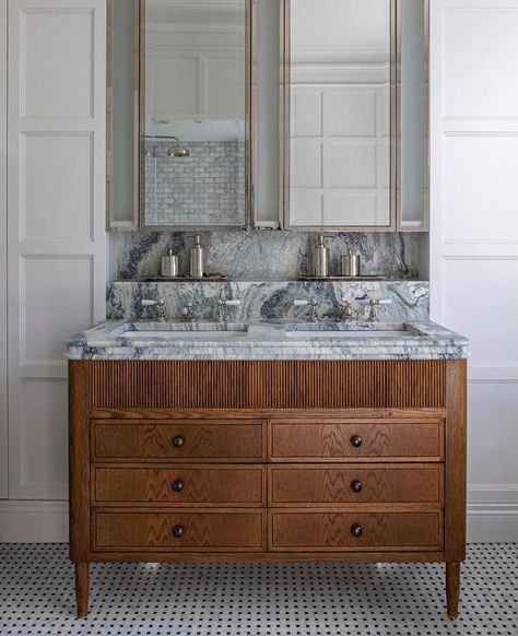 Miller Brothers Stone�’s Instagram photo: “Bespoke bathroom vanity in this Dublin property by @millerbrothersstone and @bosstudio . . . . #MillerBrothersStone #millerbros #marble…” Bespoke Bathroom, Bathroom Decorations, Floor Remodel, Bathroom Design Inspiration, Home Remodel, Family Bathroom, Decoration Inspiration, Bathroom Renos, House Bathroom