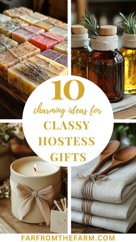 Classy Hostess Gifts on a Budget Diy Friend Gifts, Christmas Party Hostess Gifts, Inexpensive Hostess Gifts, Wedding Hostess Gifts, Open House Gifts, Personalized Hostess Gifts, Diy Friend, Hostess Gifts Bridal, Easy Hostess Gifts