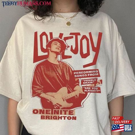 Lovejoy Outfit, Lovejoy Clothes, Lovejoy Inspired Outfits, Lovejoy Hoodie, Lovejoy Shirt, Lovejoy Merch, Lovejoy Band, Band Merch Ideas, 80s Inspired Outfits