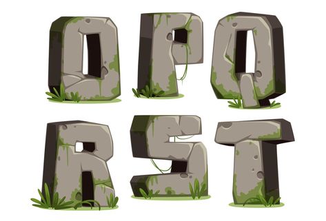 Jungle font, part 3 Jungle Letters, Nature Lettering, Jungle Font, Music Art Drawing, Text Texture, Nature Letters, Nature Font, Fonts Lettering, Free Handwriting