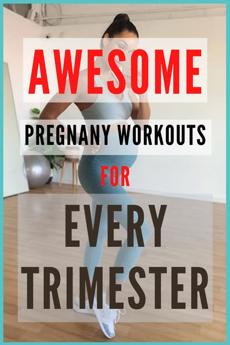 Pregnancy Exercise First Trimester, Pregnant Workouts, Pregnant Workout, Best Pregnancy Workouts, Working Out While Pregnant, First Trimester Workout, Exercise While Pregnant, Exercise For Pregnant Women, Pregnancy Workout Videos