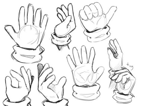 Sonic Character Base Pose, Sonic Hands Tutorial, Sonic The Hedgehog Drawing Reference, Sonic Oc Reference, Raised Hand Reference, How To Draw Sonic Hands, Stylized Hands Drawing, Sonic Body Tutorial, Sonic Front View