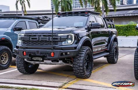 Ford Ranger Overland, Ford Ranger Mods, Ranger Accessories, Cars Modified, Pickup Truck Accessories, Ford Ranger Raptor, Ford Suv, Car Goals, Ford Raptor