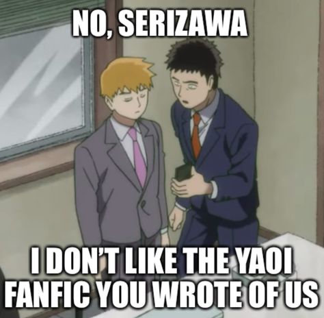 Regien Arataka X Serizawa, Why Does Serizawa Call You, Serirei Matching Pfp, Reigan Arataka X Serizawa, Serizawa Pfp, Serizawa And Reigen, Mob X Reigen Kiss, Reigen And Serizawa, Reigen Arataka X Serizawa