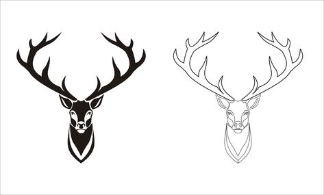 tattoo stencil Tattoo Stencil, Tattoo Stencils, Deer, Tattoos, Quick Saves