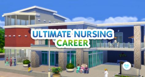 Ultimate Nursing Career | ItsKatato on Patreon Sims 4 Career Mods, Sims 4 School, Acute Care Nurse Practitioner, Sims 4 Jobs, Neonatal Nurse Practitioner, Pediatric Nurse Practitioner, Sims Pets, Operating Room Nurse, Labor Delivery Nursing