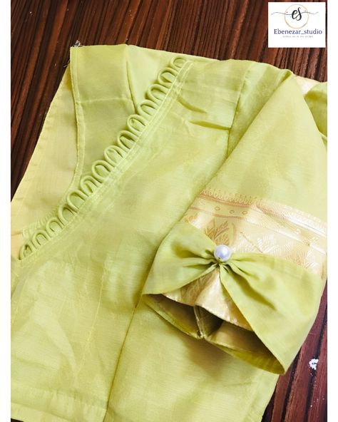 Bow Patch work Designer Blouse Dm for order😇 WhatsApp-9843111187 #blouse #patchwork #design #customized #bow #blousedesigns #new #personalized Patchwork Blouse Designs Latest, Patch Work Blouse Designs, Patch Work Blouse, Basic Mehndi Designs, Fancy Blouse, Designer Studio, Unique Blouse Designs, Work Blouses, Unique Blouse