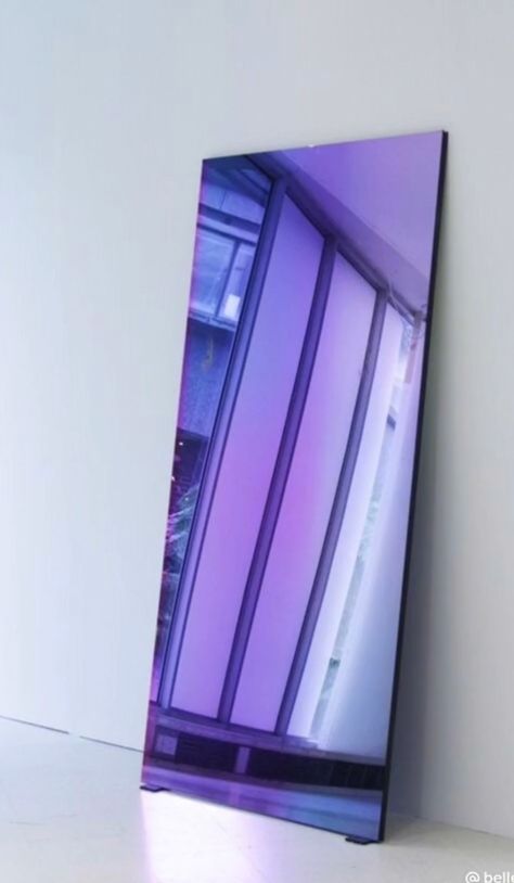 Colour tinted mirror Tinted Mirrors, Frosted Mirror, Full Mirror, Tinted Mirror, Colored Mirror, Purple Mirror, Art 2024, Old Room, Colour Tint