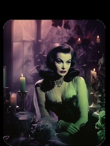 Groovy Goth, Elvira Makeup, Vampire Glam, Chaos Dreamland, Goth Characters, Idea To Paint, Busy Drawing, Stuffed Pumpkin, Halloween Photography