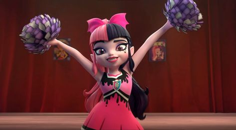 G3 Draculaura, Draculaura G3, Draculaura Aesthetic, Cheerleading Ideas, Monster High Draculaura, Couples Doll, Monster High Pictures, Moster High, Catty Noir