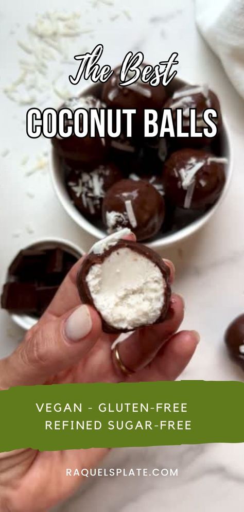 If you like Almond Joy or Bounty Balls candy bars, you sure will love these. Made with healthy and wholesome ingredients, gluten-free and refined sugar free, these will definitely be a crowd pleaser! Healthy Almond Joy, Coconut Balls, Vegan Coconut, Almond Joy, Candy Bars, Chocolate Coconut, Crowd Pleaser, You Sure, Shredded Coconut