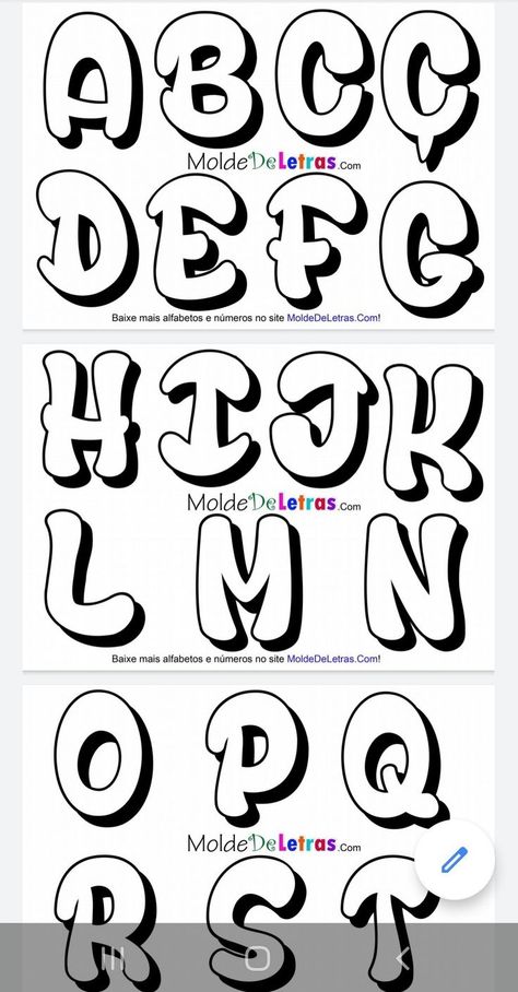 Font Styles Alphabet, Hand Lettering Alphabet Fonts, Alfabet Font, Lettering Styles Alphabet, Lettering Guide, Alphabet Templates, Alfabet Letters, Hand Lettering Art, Seni Dan Kraf