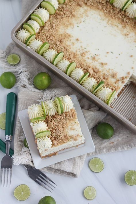 Key Lime Buttercream, Key Lime Pie Cake, Lime Dessert Recipes, Lime Buttercream, Baking With Blondie, Key Lime Recipes, Key Lime Desserts, Lime Desserts, Lime Cake