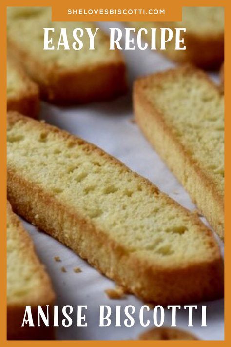 Amaretto Biscotti Recipe, Nut Free Biscotti Recipe, How To Make Biscotti, Biscotti Recipe Italian, Anise Biscotti Recipe, Biscotti Recipe Easy, Almond Biscotti Recipe Easy, Anise Biscotti, Anise Cookie Recipe