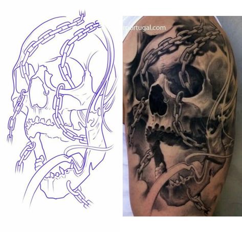 Tattoos Stencils Outline, Cool Skull Drawings, Half Sleeve Tattoo Stencils, 3d Spider, Koi Tattoo Design, Skull Art Tattoo, Cute Simple Tattoos, Abstract Tattoo Designs, Skull Stencil