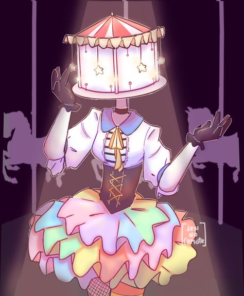 Art circus carousel oc Circus Carousel, Circus Aesthetic, Circus Characters, Cute Clown, Oc Drawings, Circus Art, Clowning Around, Cute Art Styles, Art Poses