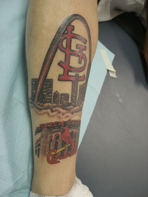 Cardinals Tattoo Stl Tattoo, Hsv Tattoo, All Star Tattoo, Baseball Tattoos, Gemini Tattoo Designs, Cardinal Tattoos, C Tattoo, Gemini Tattoo, Blue Tattoo