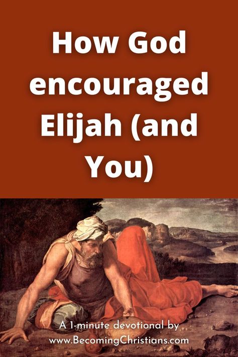 How God encouraged Elijah (and You) Elijah Bible, Daily Bible Reading, Be The Reason, Bible Study Tools, Bible Reading, Daily Bible, Read Bible, Bible Journaling, Bible Study