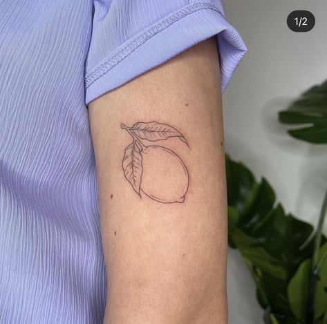 Lemon Leaf Tattoo, Lemons Tattoo, Lemon Branch Tattoo, Lemon Tattoo, Brighton Tattoo, Fruit Tattoo, Flash Designs, Branch Tattoo, Vegan Tattoo