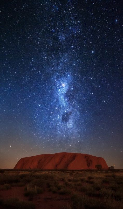 Three Eyed Cat, Tiny Beautiful Things, Australian Desert, Posters Australia, Earth Photography, Night Sky Photography, Ayers Rock, Northern Territory, Dark Skies