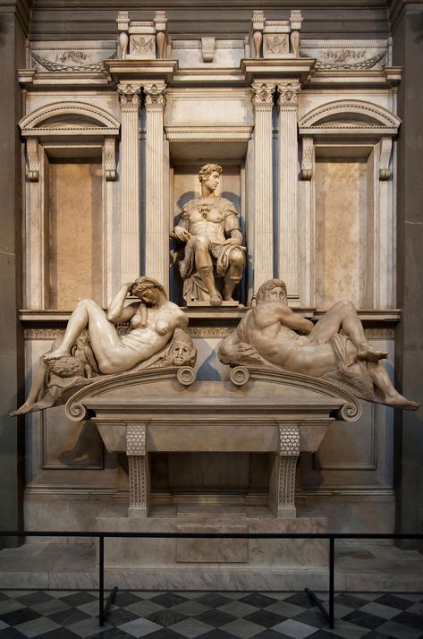 Medici Chapel | chapel, Florence, Italy | Britannica Medici Chapel, Florence Itinerary, Michelangelo Sculpture, Medici Family, Painting Architecture, Giorgio Vasari, Marble Interior, Art Through The Ages, Istoria Artei