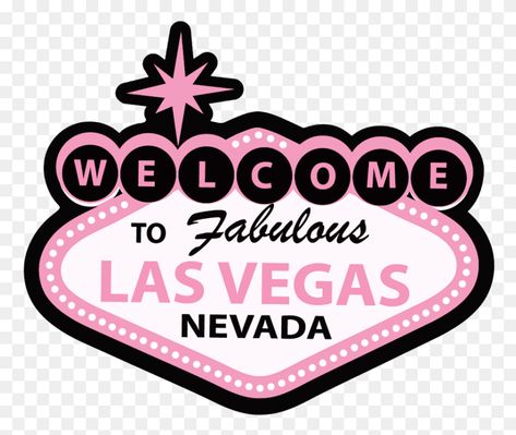 Vegas Sign Aesthetic, Las Vegas Sign Aesthetic, Pink Las Vegas, Happily Divorced, Welcome To Las Vegas Sign, La Sign, Pink Clipart, Welcome Logo, Sign Aesthetic