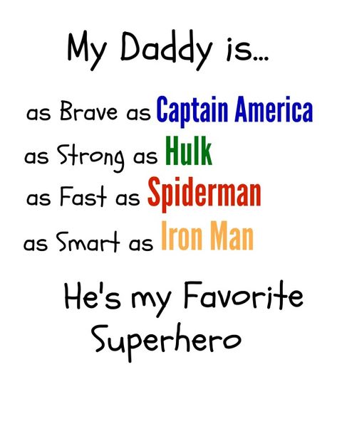 Superhero Dad Gift Free Printables / by www.BusyMomsHelper.com #fathersday #dadgift #freeprintable #superhero Dad Poems, Fathers Day Poems, Birthday Card For Dad, Trending Christmas Gifts, Cool Birthday Cards, Gifts For Hubby, Diy Father's Day Gifts, Dad Birthday Card, Father's Day Diy