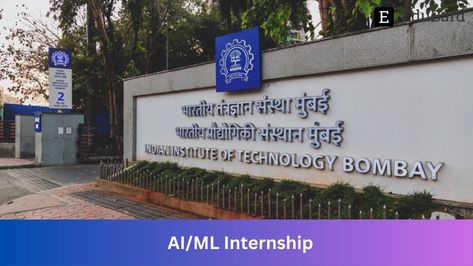 IIT Bombay is inviting applications to hire for AI/ML Internship. Interested ones can apply. Study Reminder Wallpaper Aesthetic, Iit Wallpapers, Powai Mumbai, Iit Bombay, Academic Aesthetic, Campus Events, University Of Delhi, Massachusetts Institute Of Technology, International Students