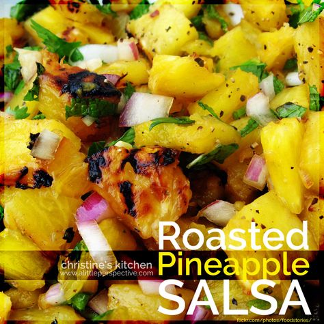 roasted pineapple salsa Roasted Pineapple Salsa, Grilled Pineapple Salsa Recipe, Grilled Pineapple Salsa, Pineapple Salsa Recipe, Roasted Pineapple, Small Cucumber, Salsa Dip, Pineapple Salsa, Grilled Pineapple