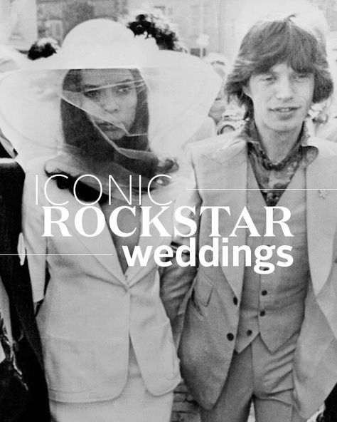 Iconic Rockstar Weddings Yoko Ono And John Lennon, Ysl Suit, Dresses From Around The World, Rock Star Wedding, Trudie Styler, Tommy Mottola, Rock N Roll Wedding, Celebrity Bride, Gavin Rossdale