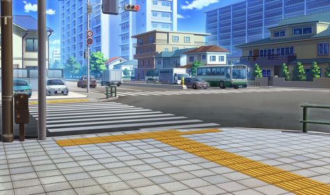 EXT. SIDEWALK LARGE #EpisodeInteractive #Episode Size 1920 X 1136 #EpisodeOurCrazyLoveLife Mha Shifting, Gacha Backgrounds Outside, Gacha Backgrounds, Episode Interactive Backgrounds, Anime Places, Episode Backgrounds, Bg Design, Anime City, Scenery Background