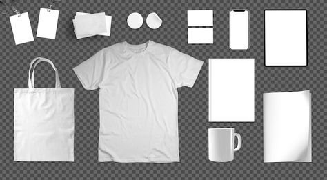 Pack of white merchandising objects over... | Free Psd #Freepik #freepsd #sticker #sticker-template #merchandising #cover-mockup Graphic Design Mockup Templates, Mockup Design Templates, Mega Church, Sticker Mockup, Mockup Logo, Graphic Design Mockup, Design Mockup Free, Initials Logo Design, Free Psd Files