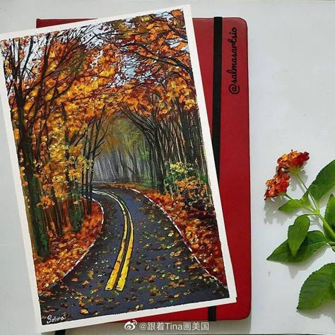 Art Mini Toile, Small Canvas Paintings, Canvas Painting Ideas, Simple Canvas Paintings, Gouache Art, Easy Canvas Painting, Landscape Art Painting, Art Painting Gallery, Painting Art Lesson