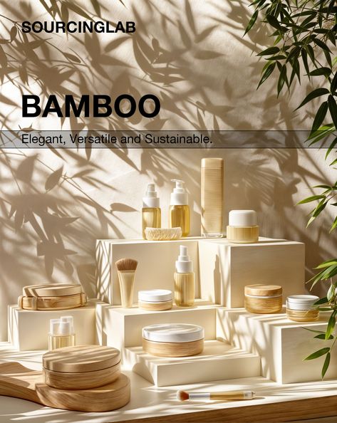 At SourcingLab, we’re redefining packaging with bamboo—a natural, renewable material that blends sustainability with a premium look and feel. ✨

✔️ 100% biodegradable and renewable ✔️ Durable, lightweight, and eco-friendly ✔️ Elevates your brand with a luxury, natural aesthetic

Get started now with us: 

#SustainableLuxury #BambooPackaging #EcoFriendly #GreenPackaging #Sustainability #LuxuryPackaging #SourcingLab #ClimateAction #RenewablePackaging #CircularEconomy Bamboo Product Photography, Bamboo Box Packaging, Bamboo Cosmetic Packaging, Bamboo Packaging, Cosmetic Manufacturing, Luxury Eco-friendly Shoulder Bag With Bamboo Handle, Eco Friendly Shampoo Packaging, Eco-friendly Bags With Bamboo Handle, Packaging Sustainable