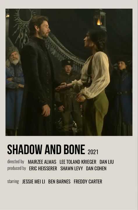 Shadow And Bone Movie Poster, Shadow And Bone Polaroid Poster, Shadow And Bone Polaroid, To The Bone Movie, Jessie Mei Li, Six Of Crows Characters, Booktok Books, Series Posters, Series Poster