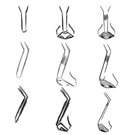 Same steps as my previous pin, noses are some of my favorite things to draw since they're so simple to make. I am not an expert and I am still learning, Araki's art is very hard to replicate and this is my best shot at it. Jjba Drawing References, Guy Nose Drawing, Jojo Drawing Sketch, Jjba Drawing, How To Draw Necks, Drawing Corner, Drawing Tricks, Jojo Bizarro, I Am Still Learning